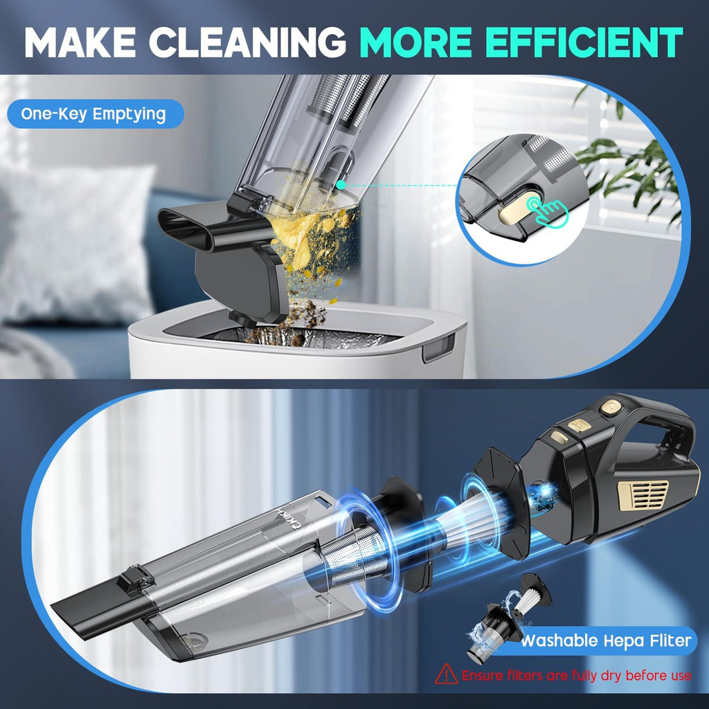 Aspiradora de Mano Potente